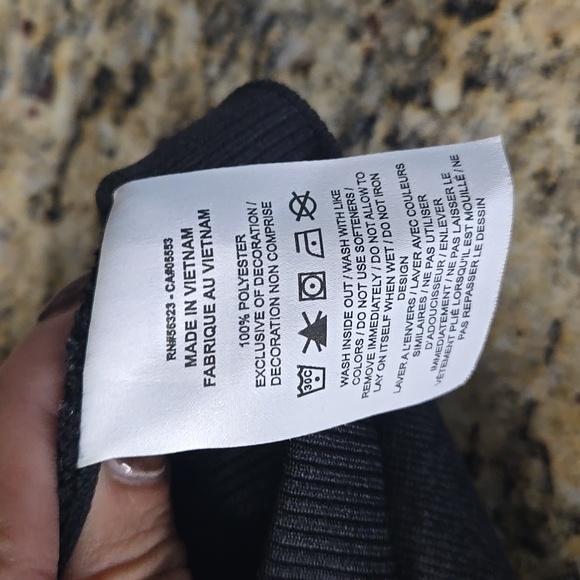 Nike Black Quarter Zip Sweater Mens Large Athletic Streetwear Classic Athleisure - Picture 8 of 8